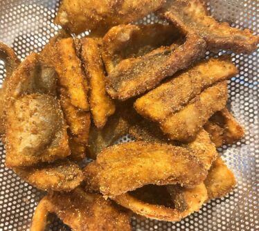 African Street food Peppered Fish