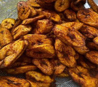 Afro Chops Fried Plantain food