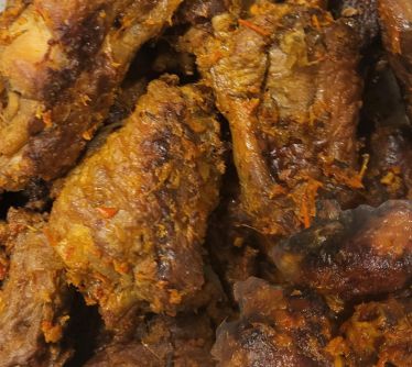 Peppered Turkey Wings