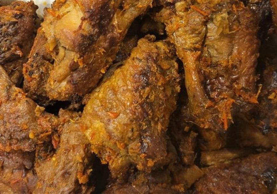 Peppered Turkey Wings